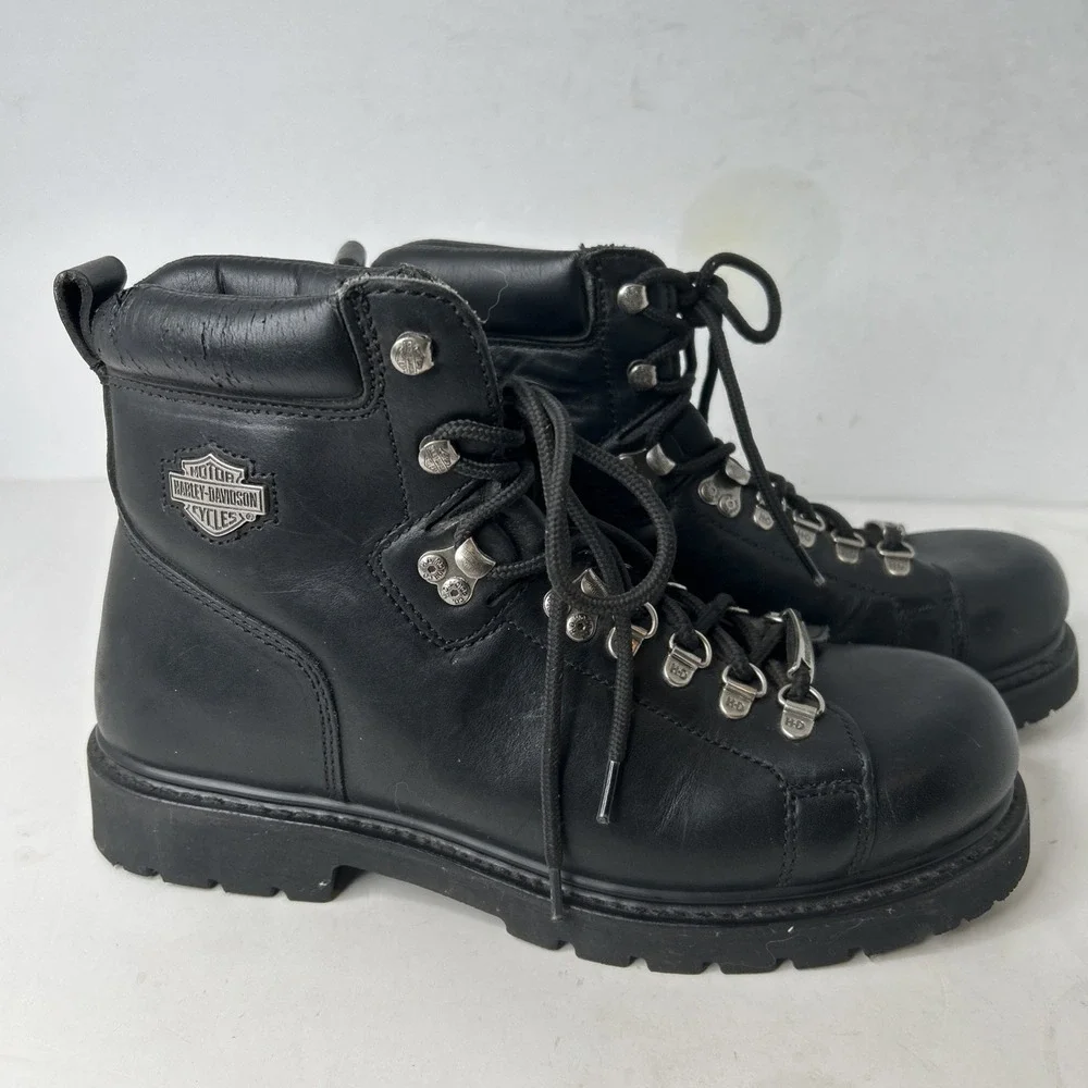 Harley‎ Davidson Dipstick 91610 Motorcycle Riding Boots Sz 10